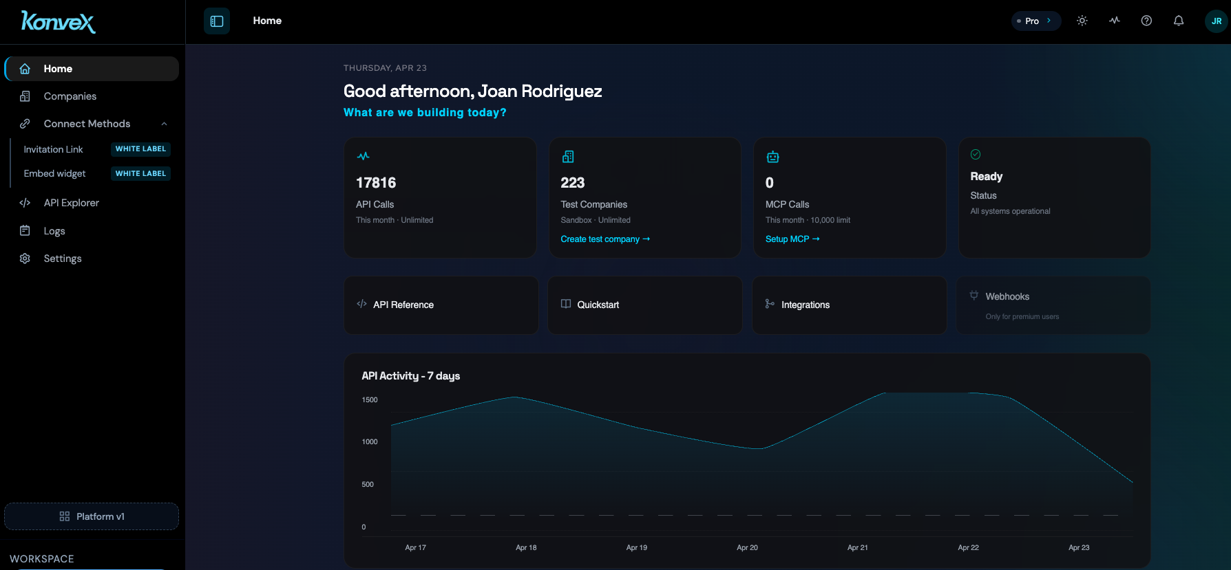 Konvex screenshot