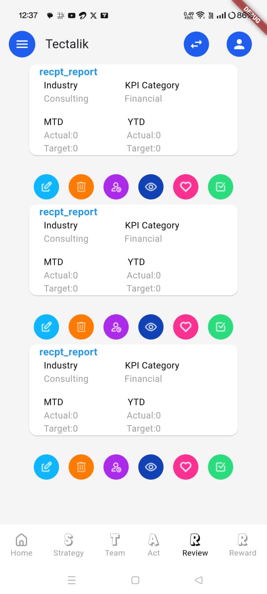 STARR Corporate Management System screenshot