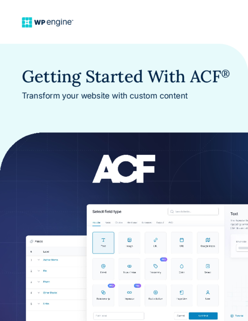 Getting Started With ACF®