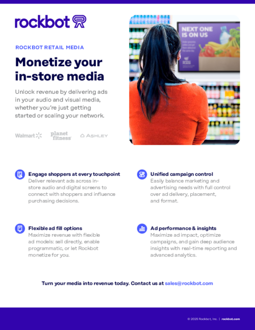 Rockbot Retail Media One Pager