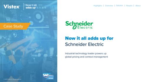 Schneider Electric Case Study