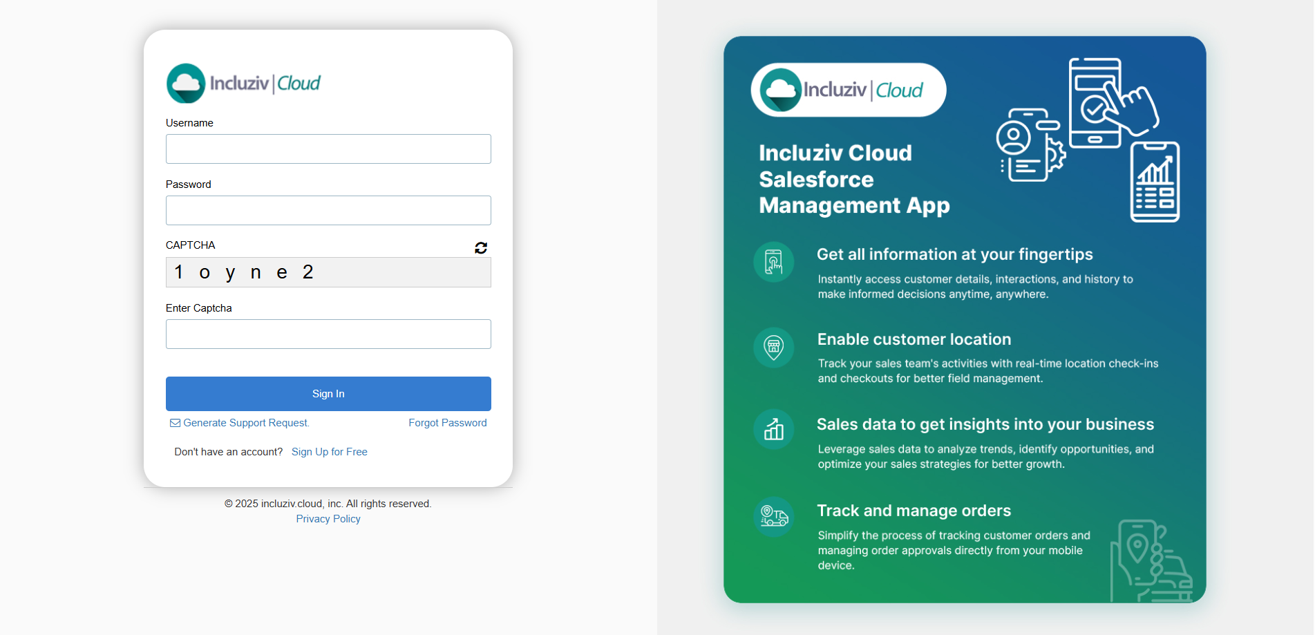 Incluziv Cloud screenshot