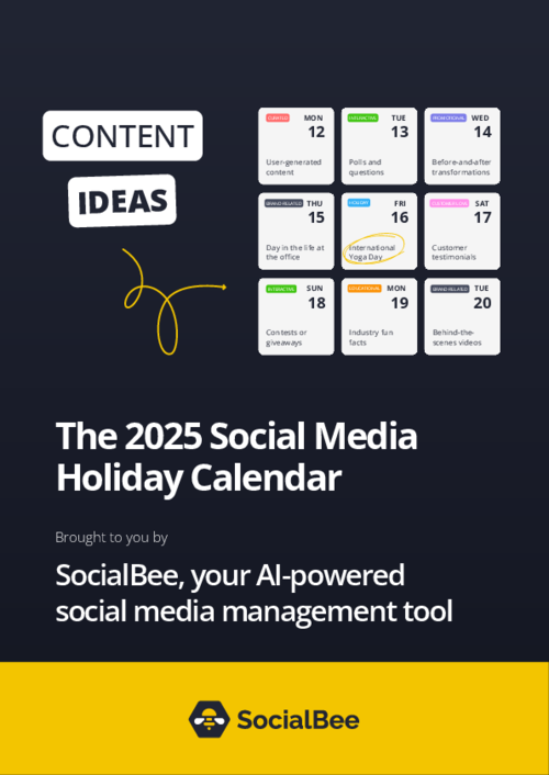 SocialBee's Social Media Holiday Calendar for 2025