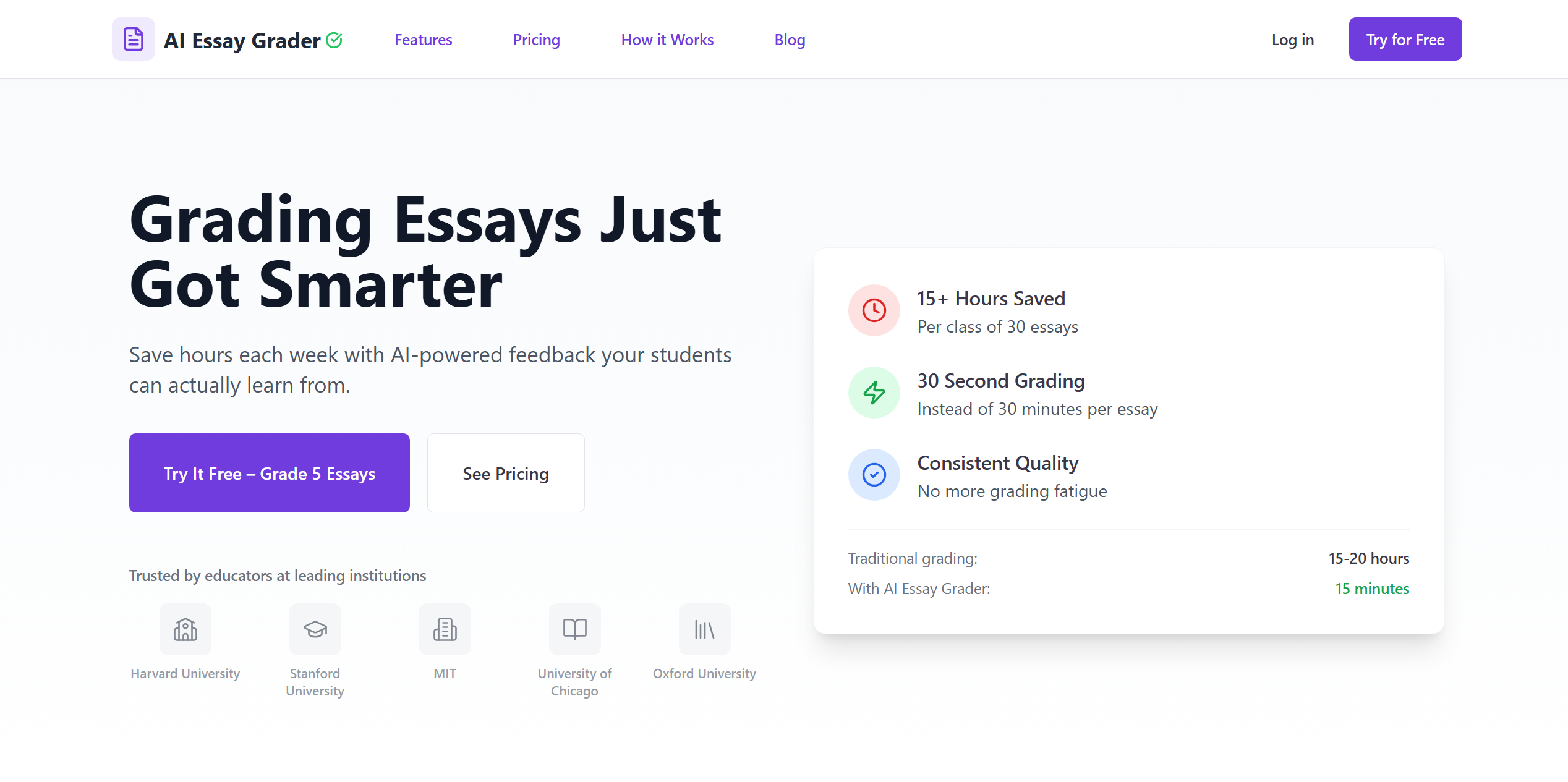 AI Essay Grader preview