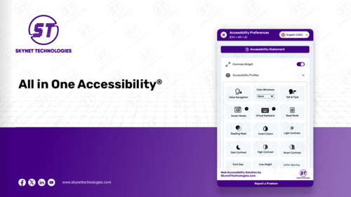 All in One Accessibility Features list