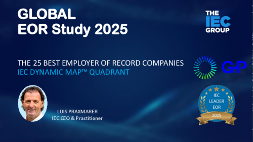 IEC Dynamic Map™ Quadrant: The 25 Best Employer of Record Companies
