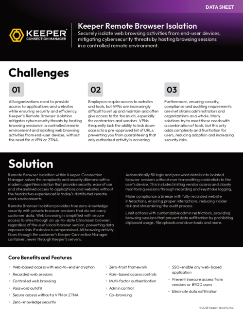 Remote Browser Isolation (RBI)