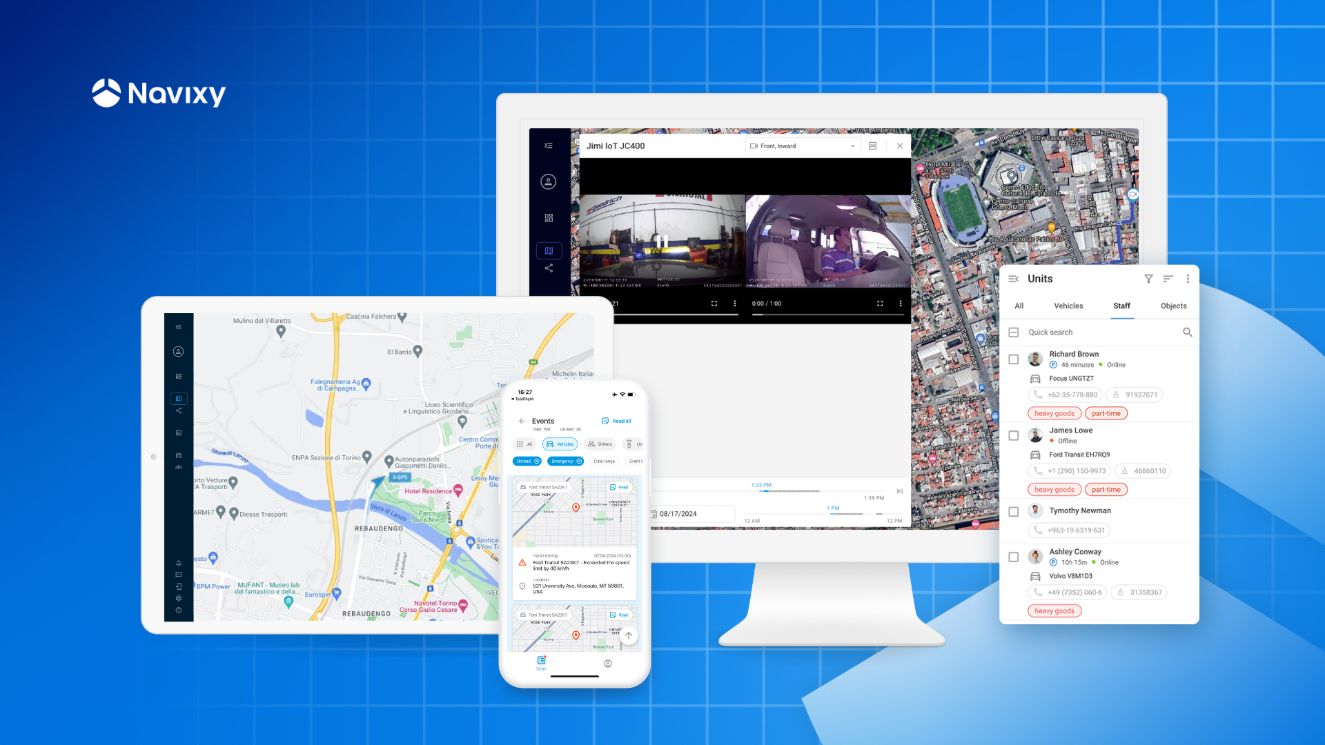 Navixy GPS Tracking Platform screenshot