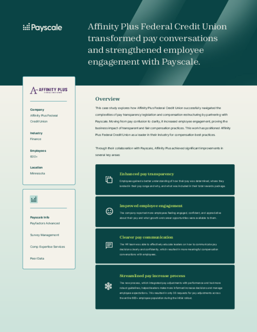 Affinity Plus Federal Credit Union Case Study