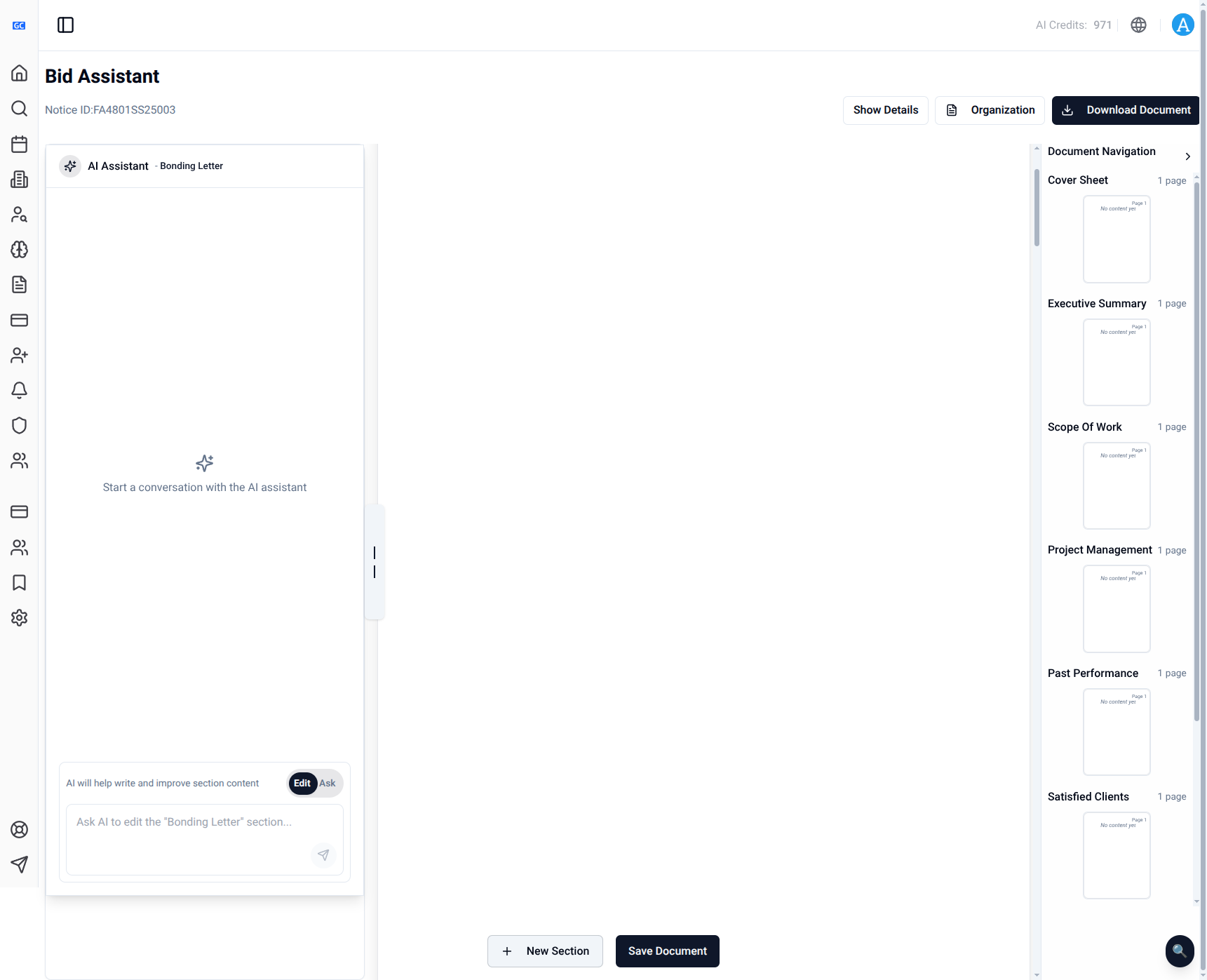 Gov Contract Finder screenshot