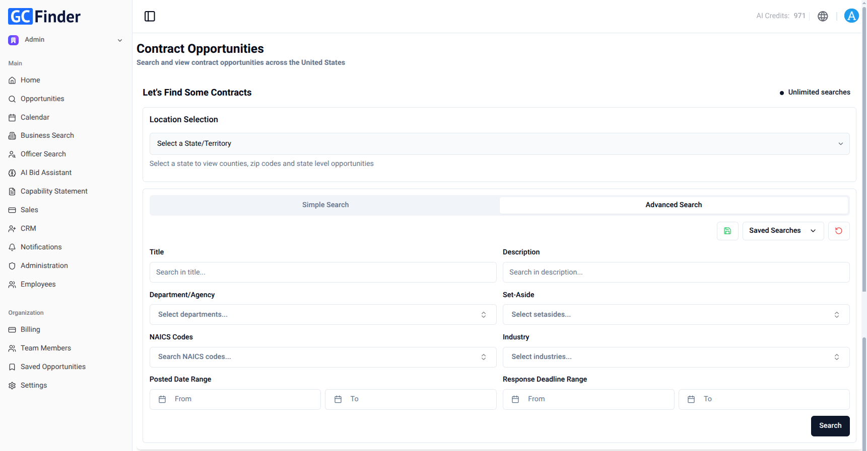 Gov Contract Finder Reviews 2026: Details, Pricing, & Features | G2