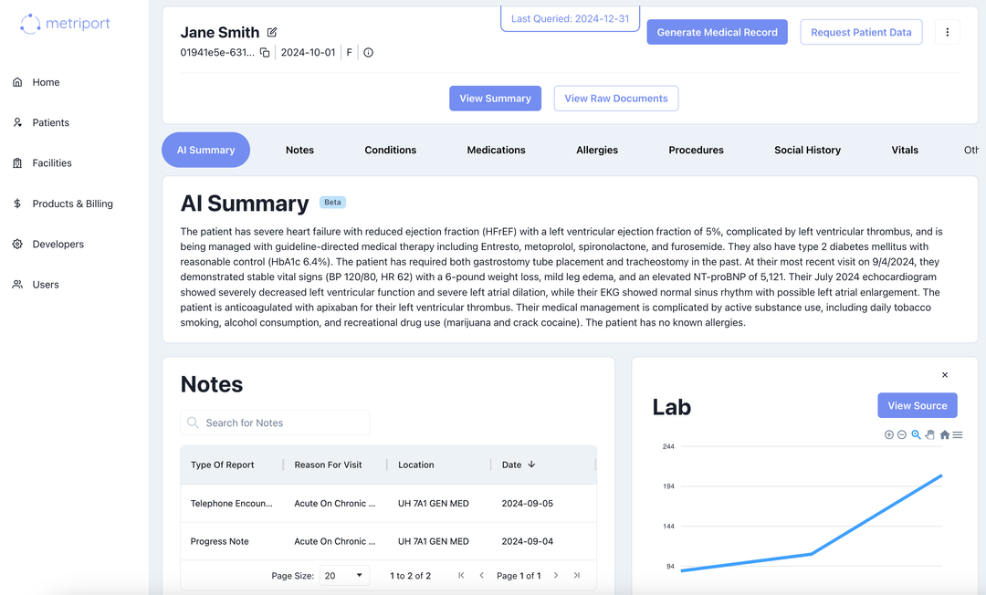 Metriport Reviews 2026: Details, Pricing, & Features | G2
