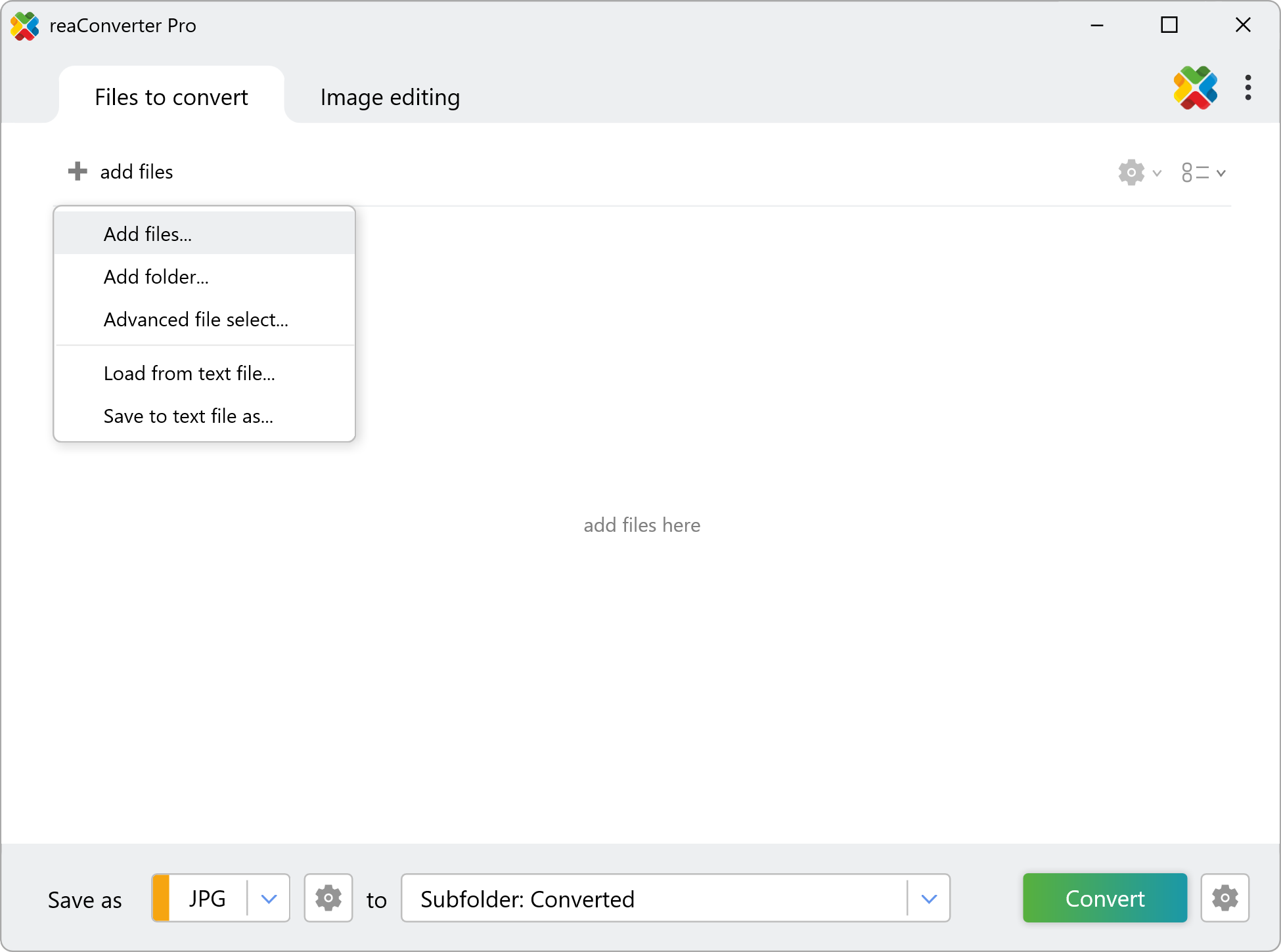 reaConverter Pro screenshot