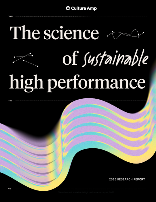 The science of sustainable high performance