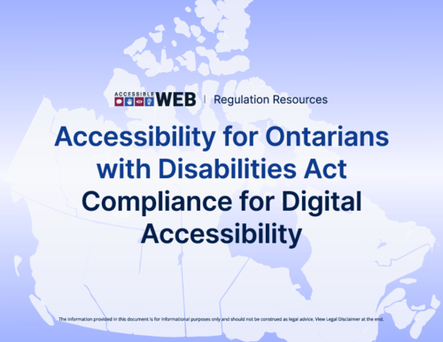 AODA Compliance for Digital Accessibility