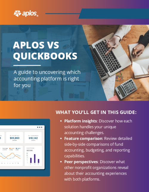 Competitor Guide: Aplos vs. QuickBooks