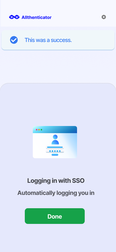 Allthenticator screenshot