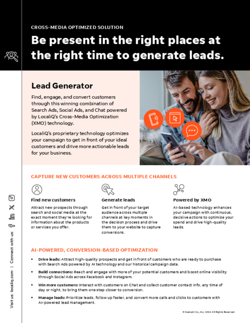 Lead Generator: Cross-channel Marketing