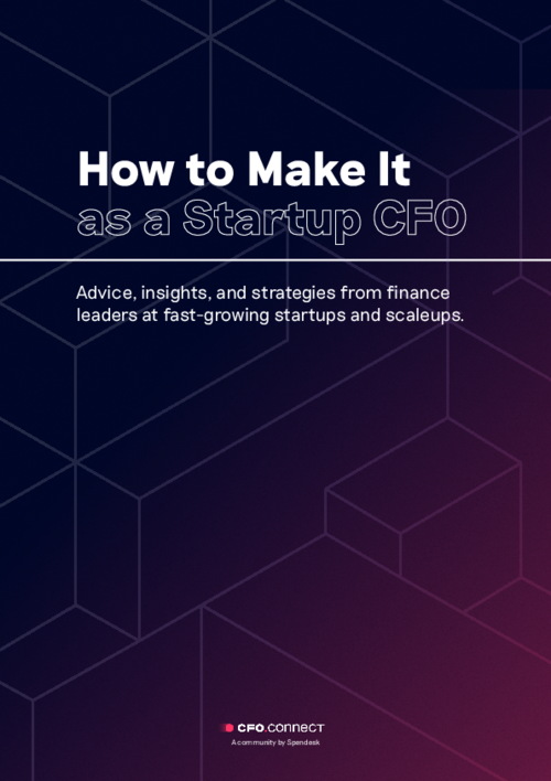 How to Make It as a Startup CFO