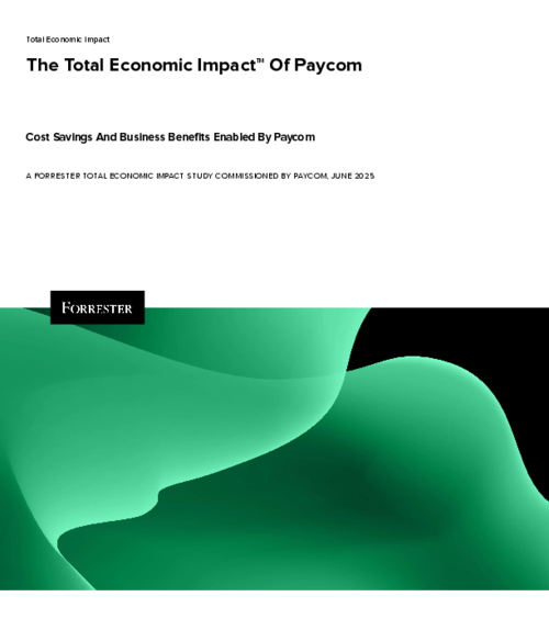 The Total Economic Impact of Paycom