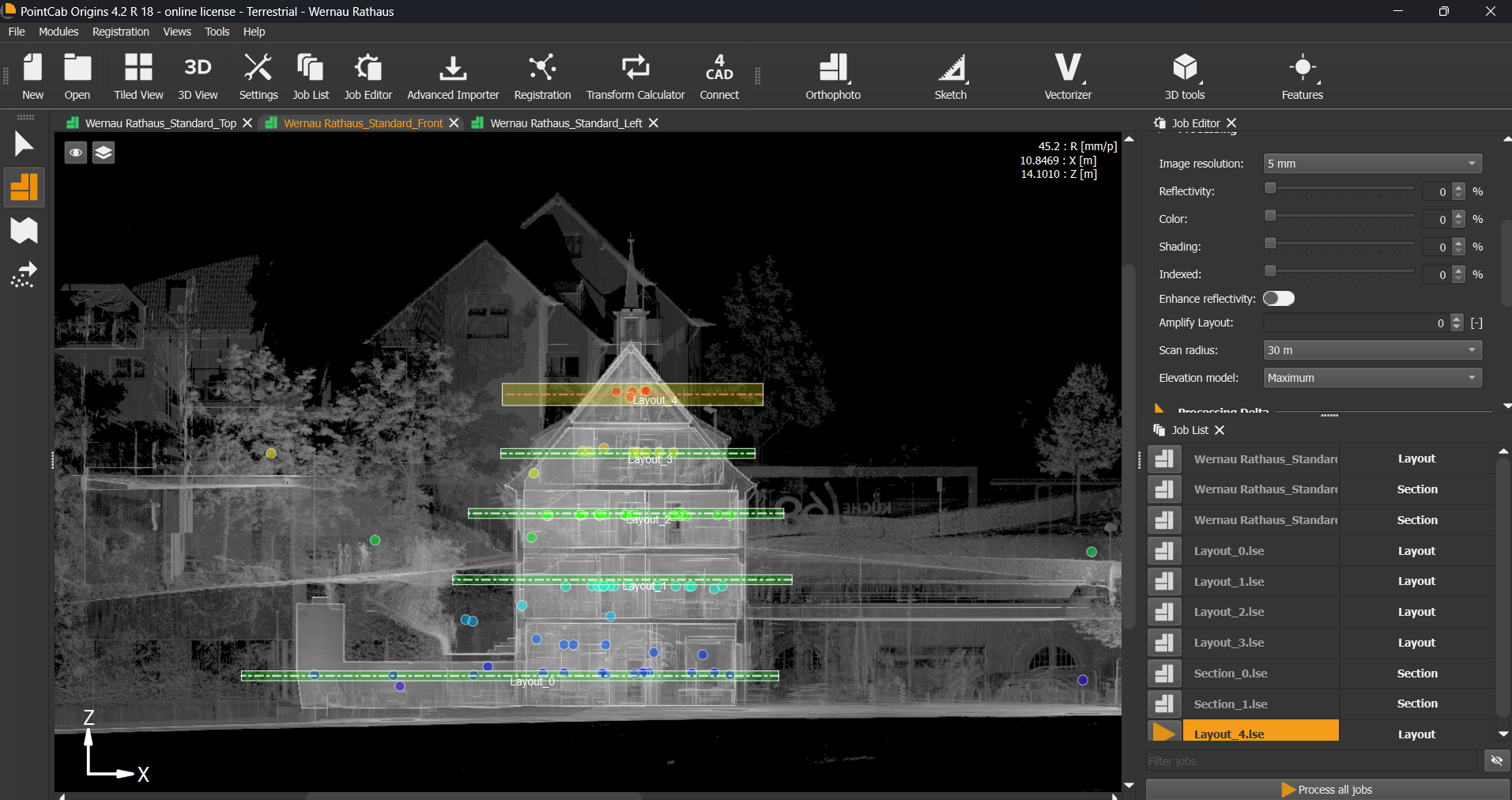 PointCab Origins screenshot