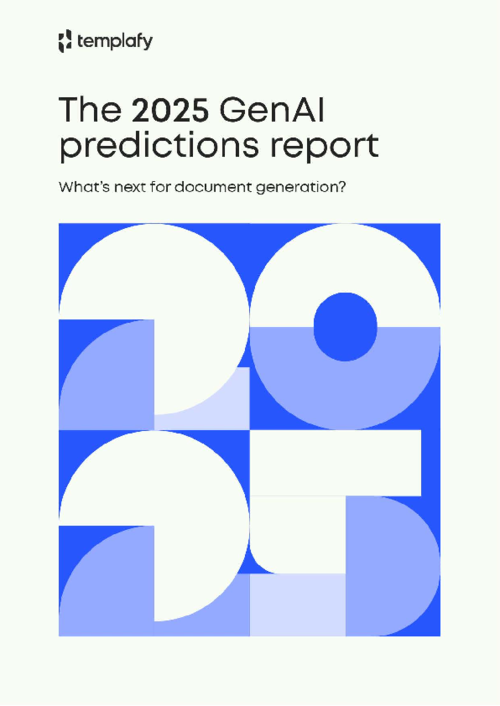 The 2025 GenAl predictions report
