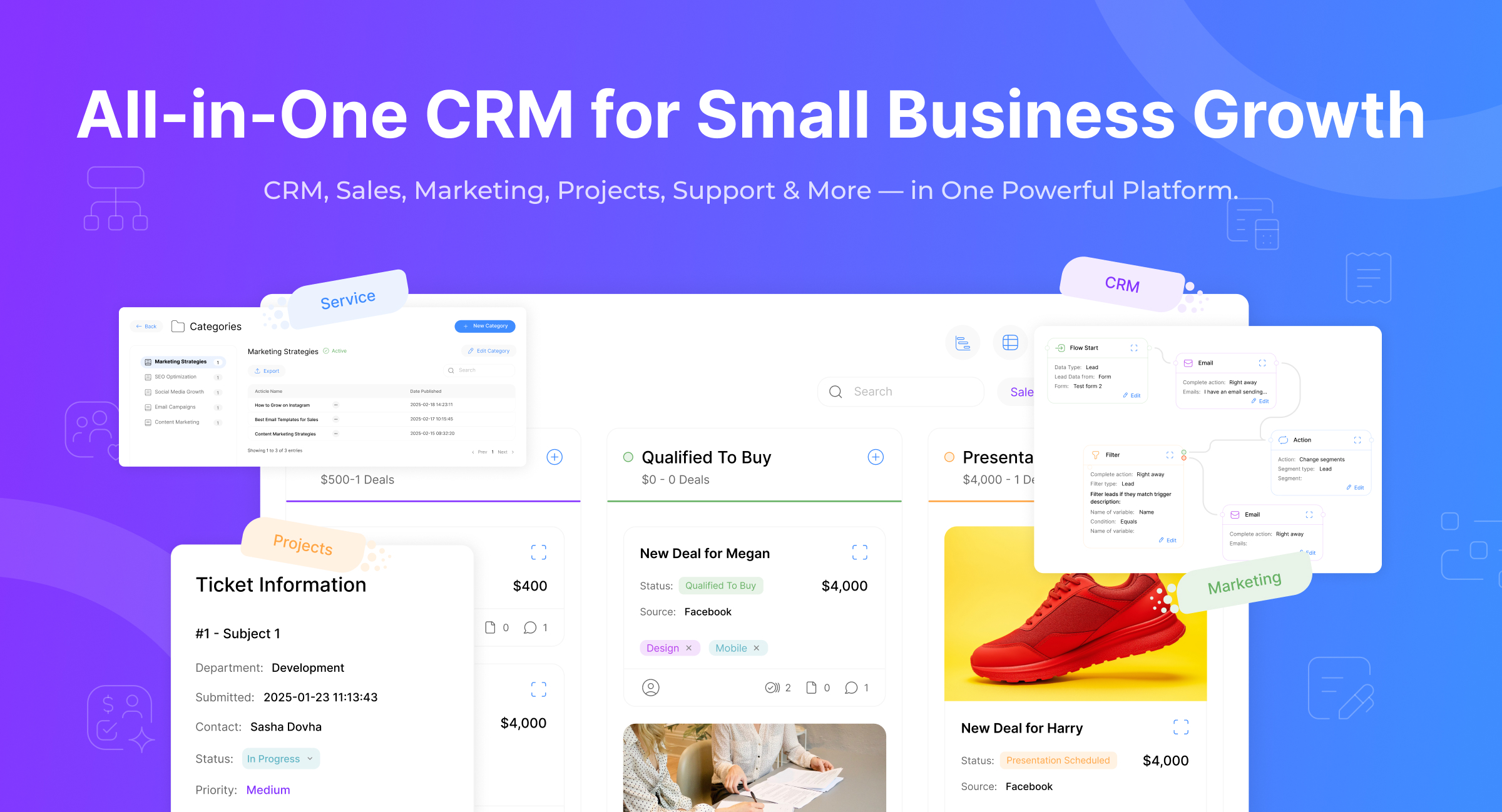 ClearCRM screenshot