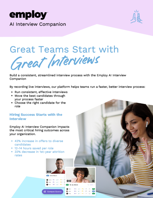 AI Interview Companion Fact Sheet