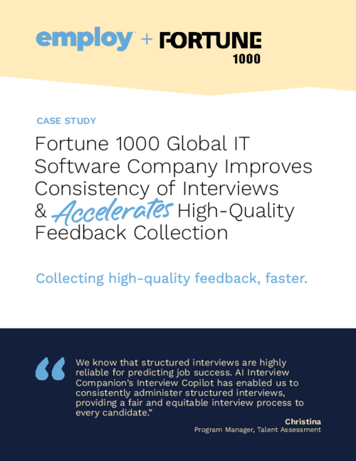 Global IT Software Company Case Study