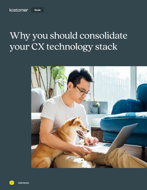 Why you should consolidate your CX technology stack