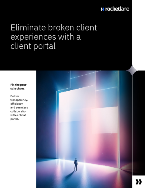 Eliminate broken client experiences with a client portal