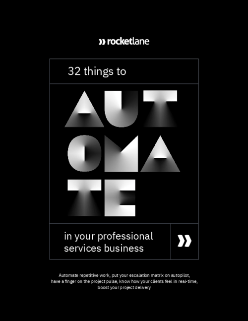 32 things to automate in your professional services business