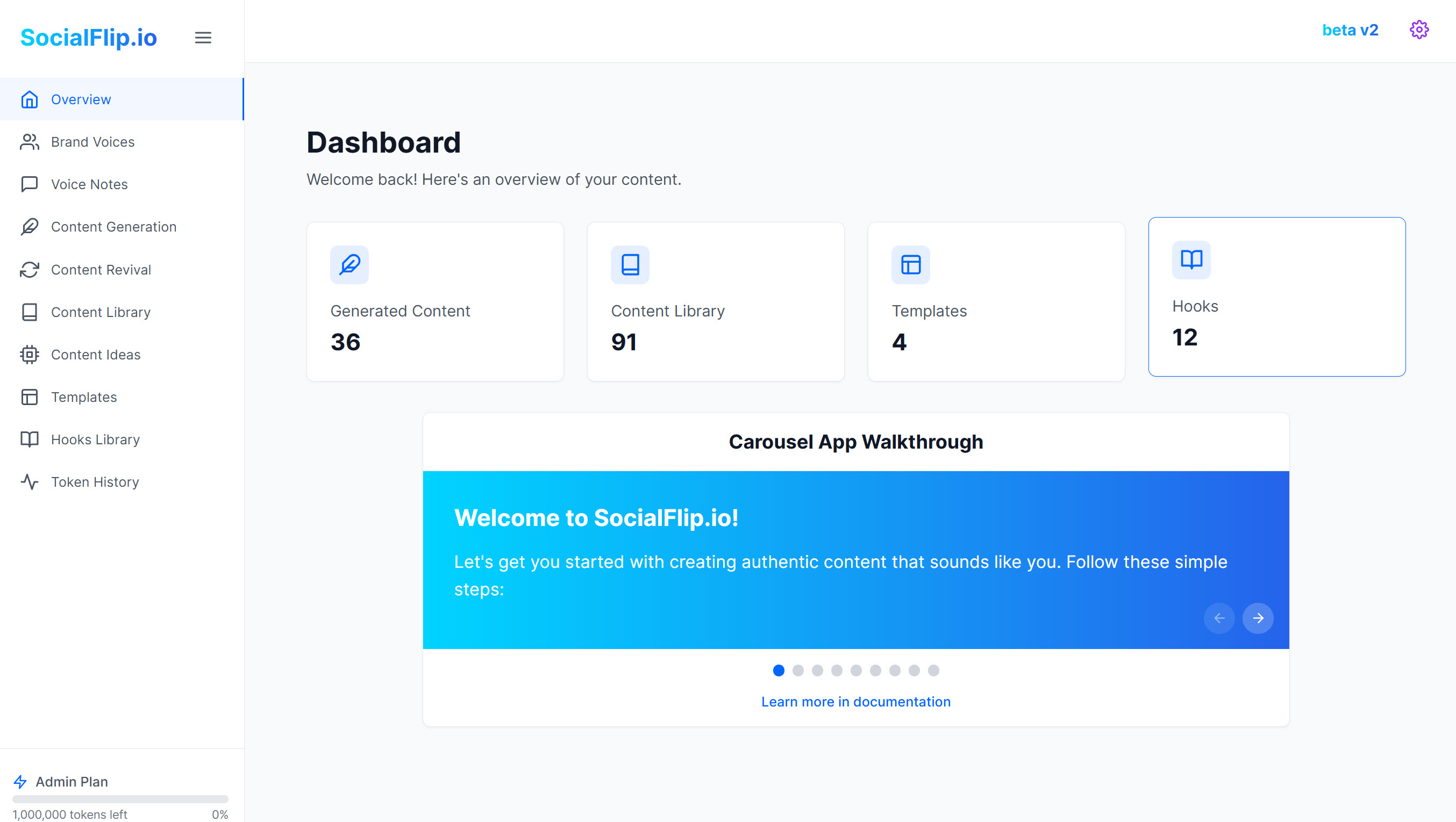 SocialFlip.app screenshot