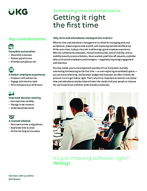 UKG Dimensions (formerly Kronos Workforce Dimensions) Reviews 2021