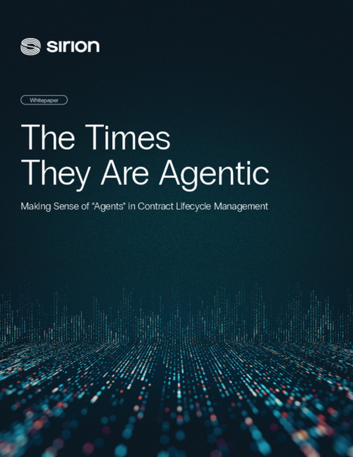 Sirion Agentic CLM Whitepaper