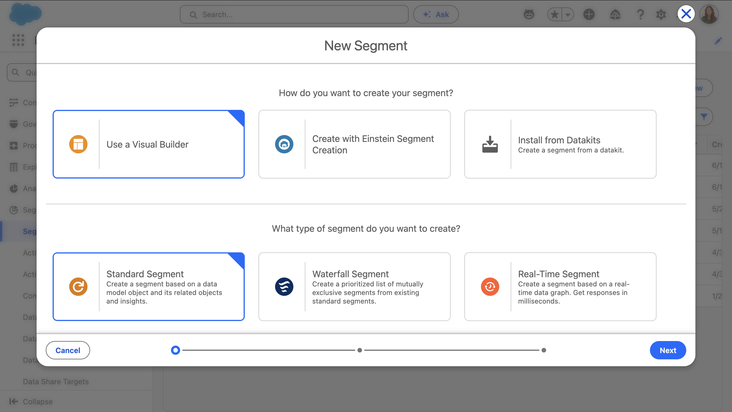 Salesforce Data 360 (formerly Data Cloud) screenshot