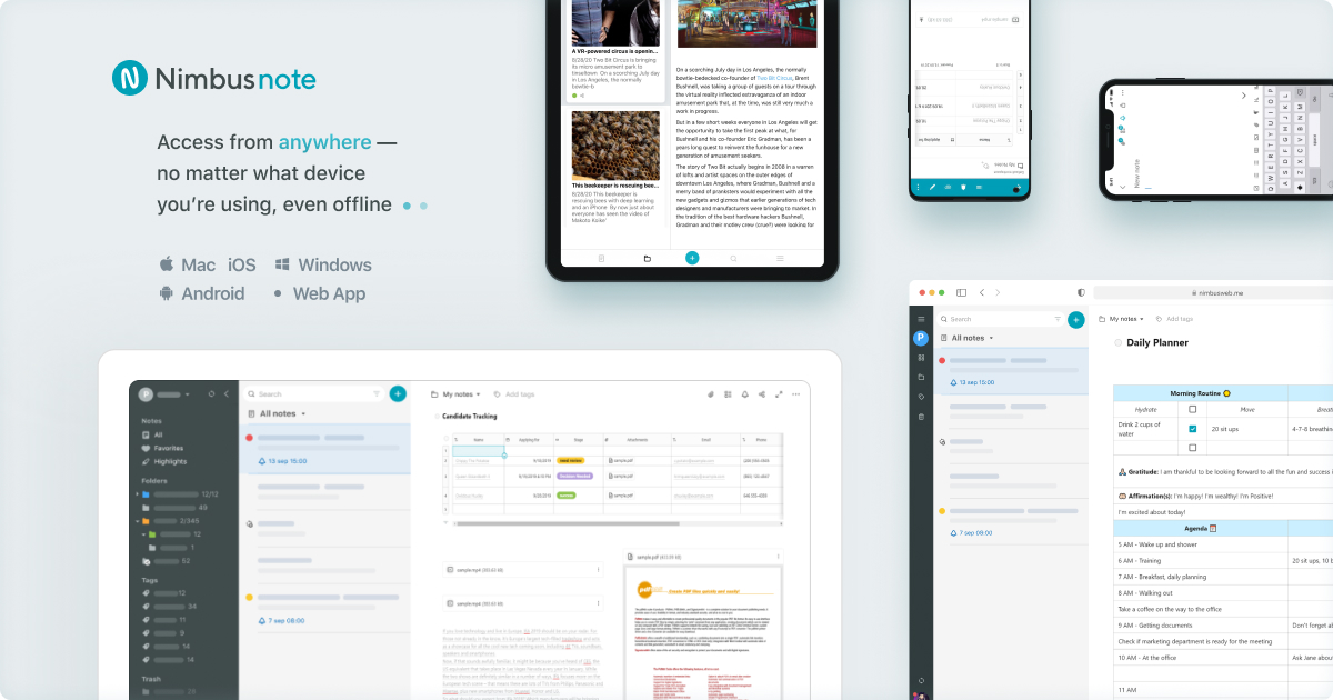 Nimbus Note Reviews 2022 Details, Pricing, & Features G2