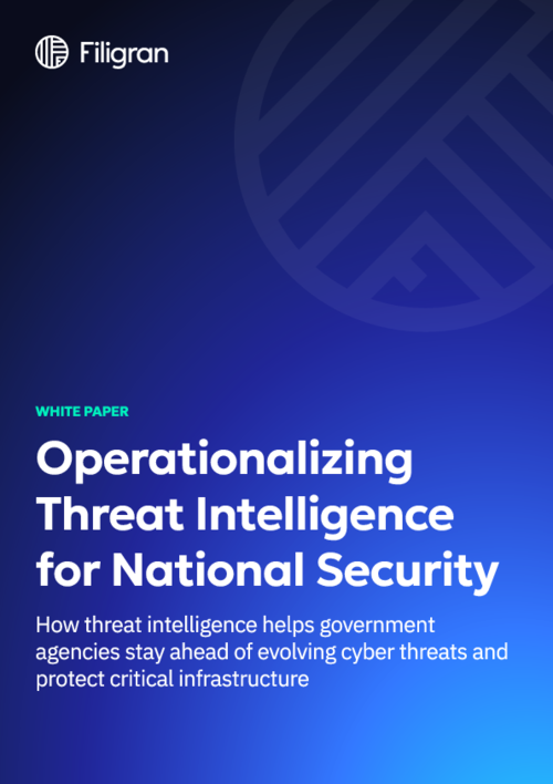 White Paper | Operationalizing
Threat Intelligence for National Security