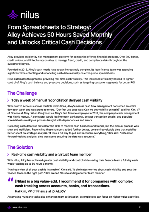 Alloy - Nilus Case Study