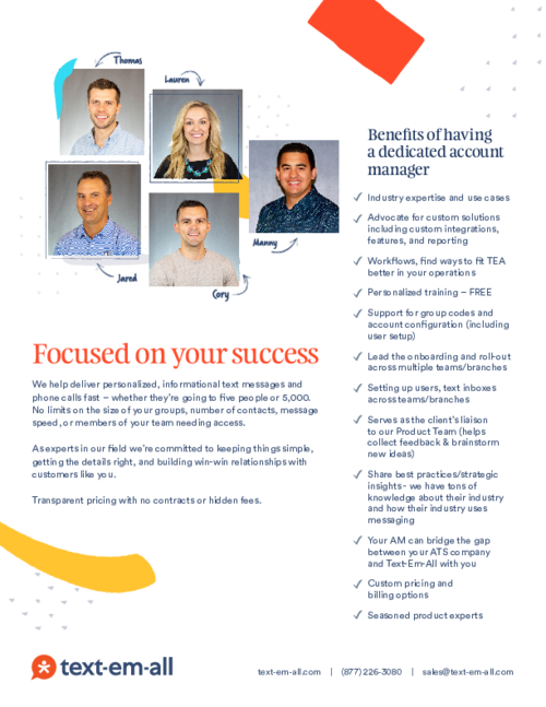 Benefits of Having an Account Manager