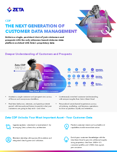 The Next Generation of Customer Data Management (CDP)