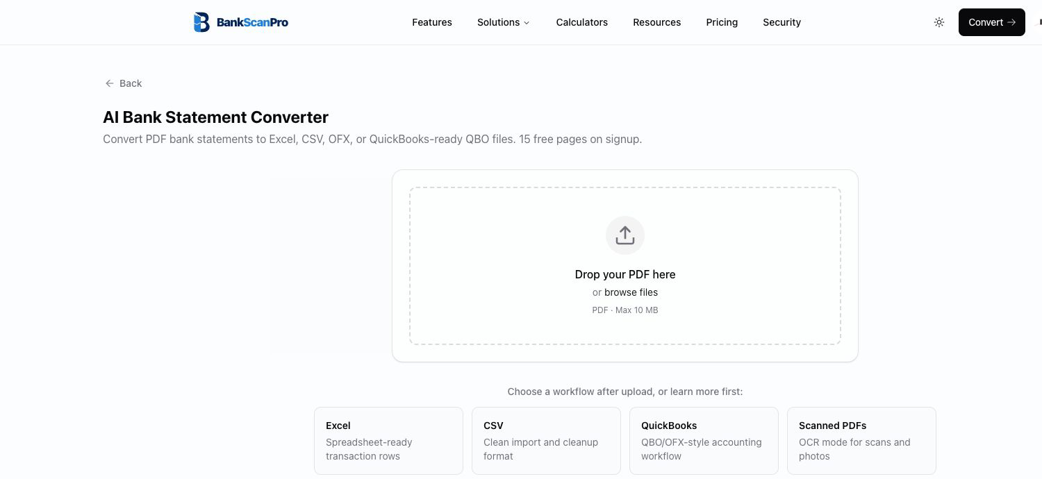 BankScanPro screenshot