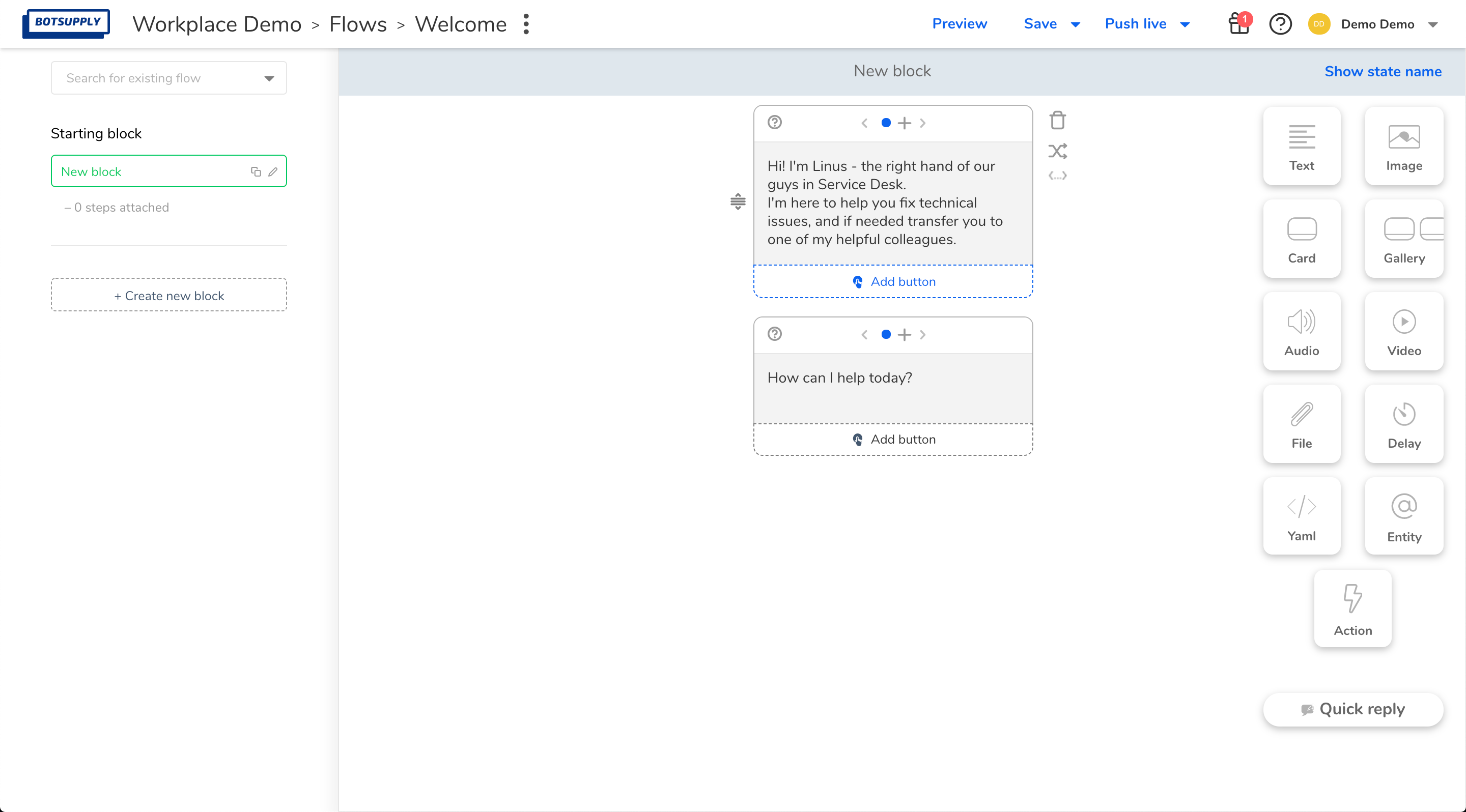 BotSupply screenshot 2
