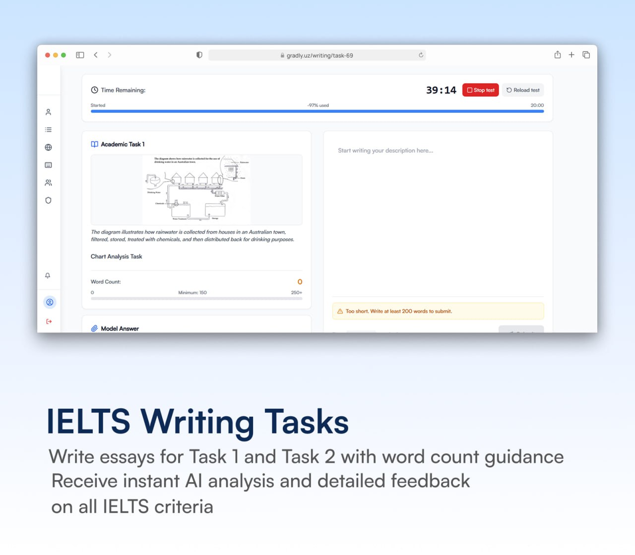 Gradly.uz - IELTS platform Reviews 2025: Details, Pricing, & Features | G2