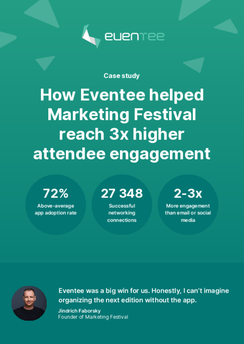 Case Study: How Marketing Festival reached 3x higher engagement with Eventee