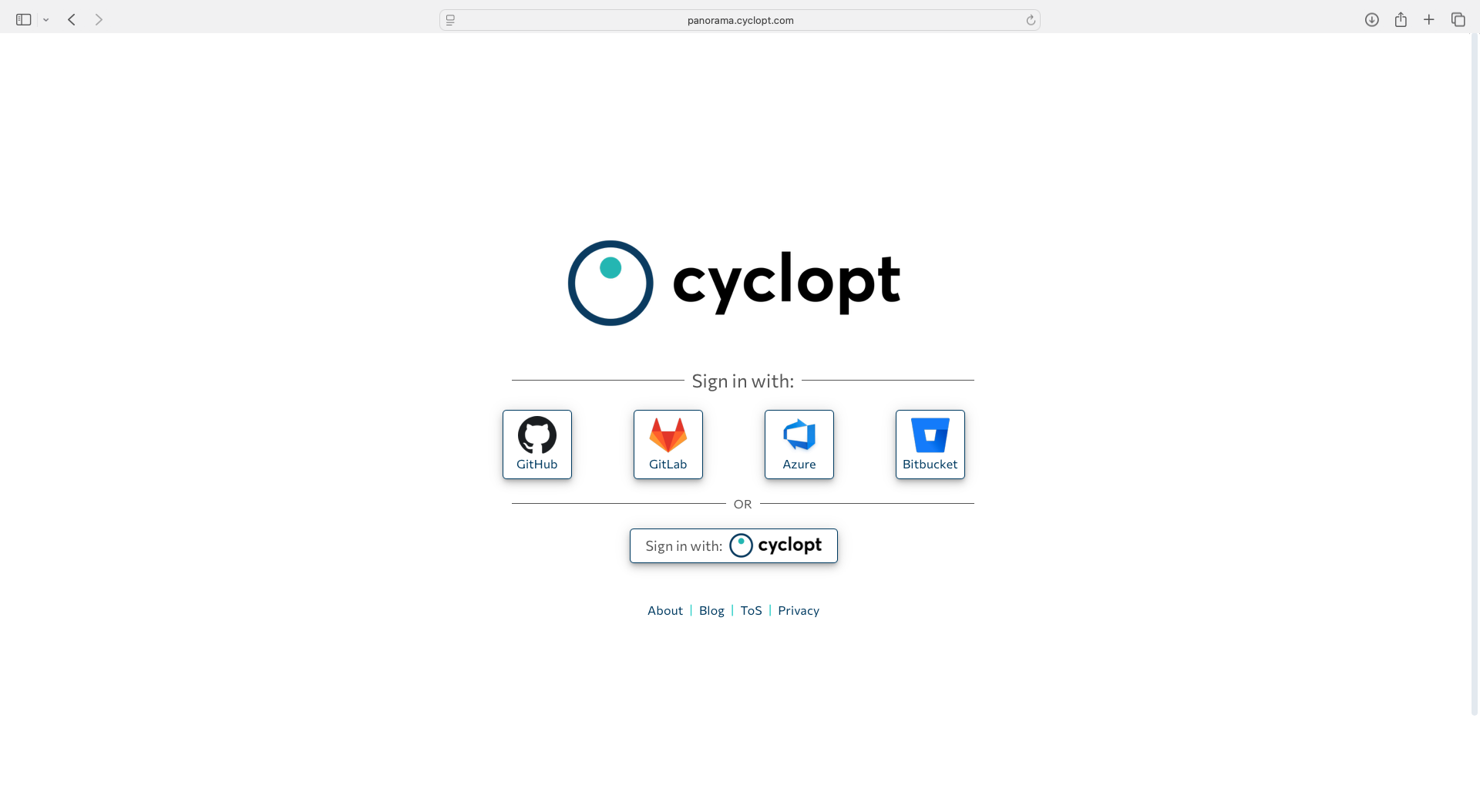 Cyclopt Panorama screenshot