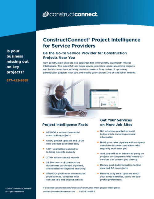ConstructConnect Project Intelligence Reviews 2026: Details, Pricing ...