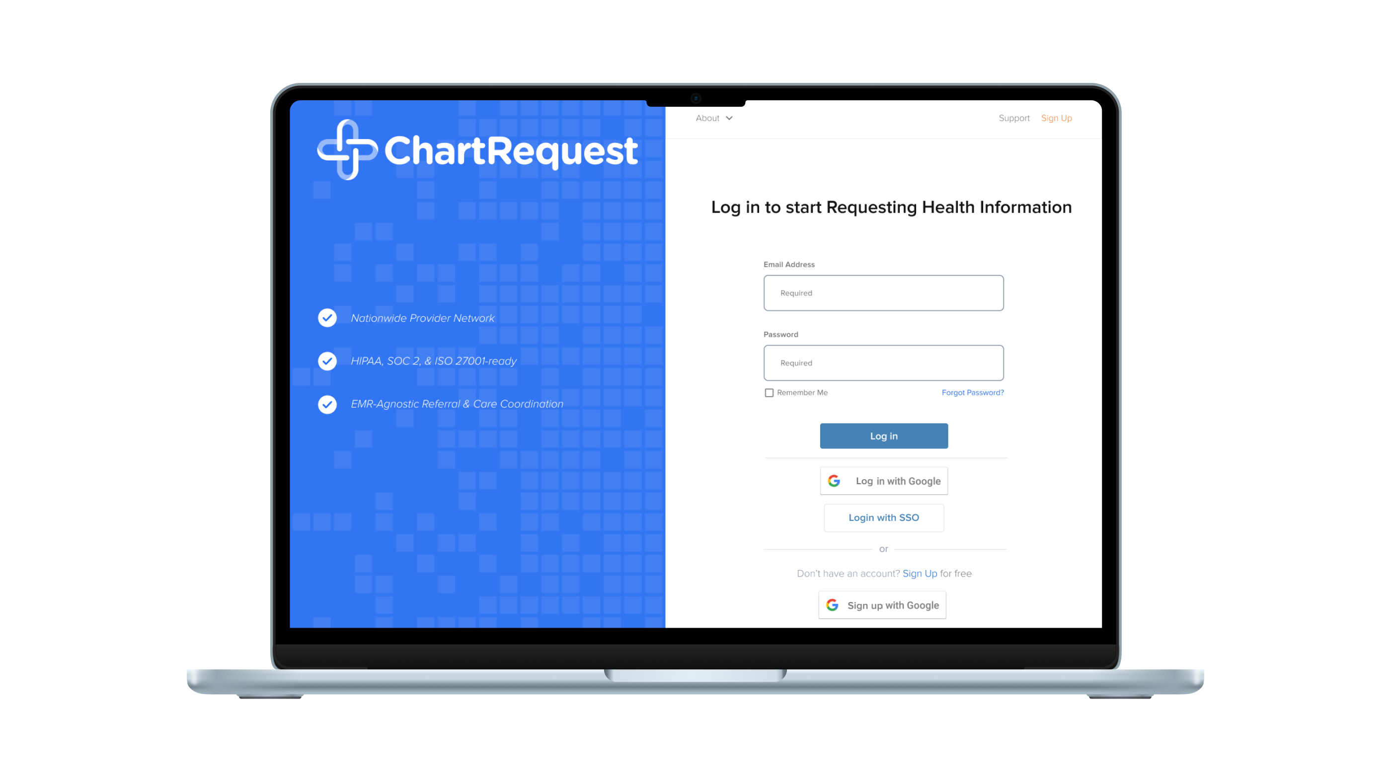 ChartRequest screenshot