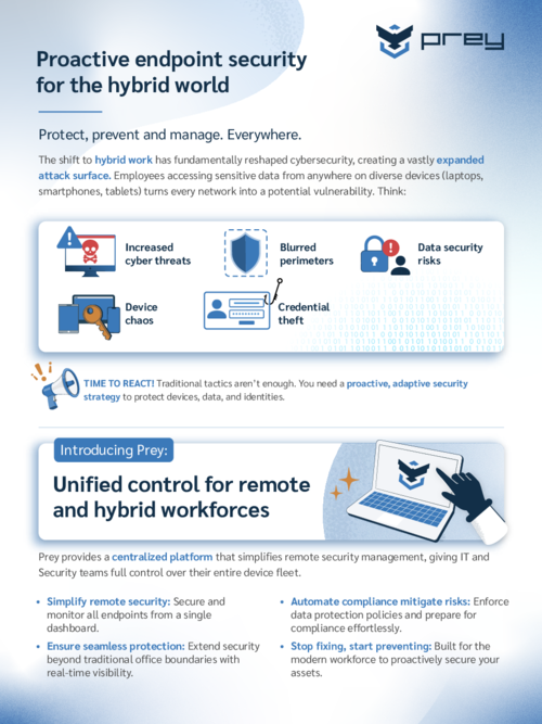 Prey's Endpoint Security
