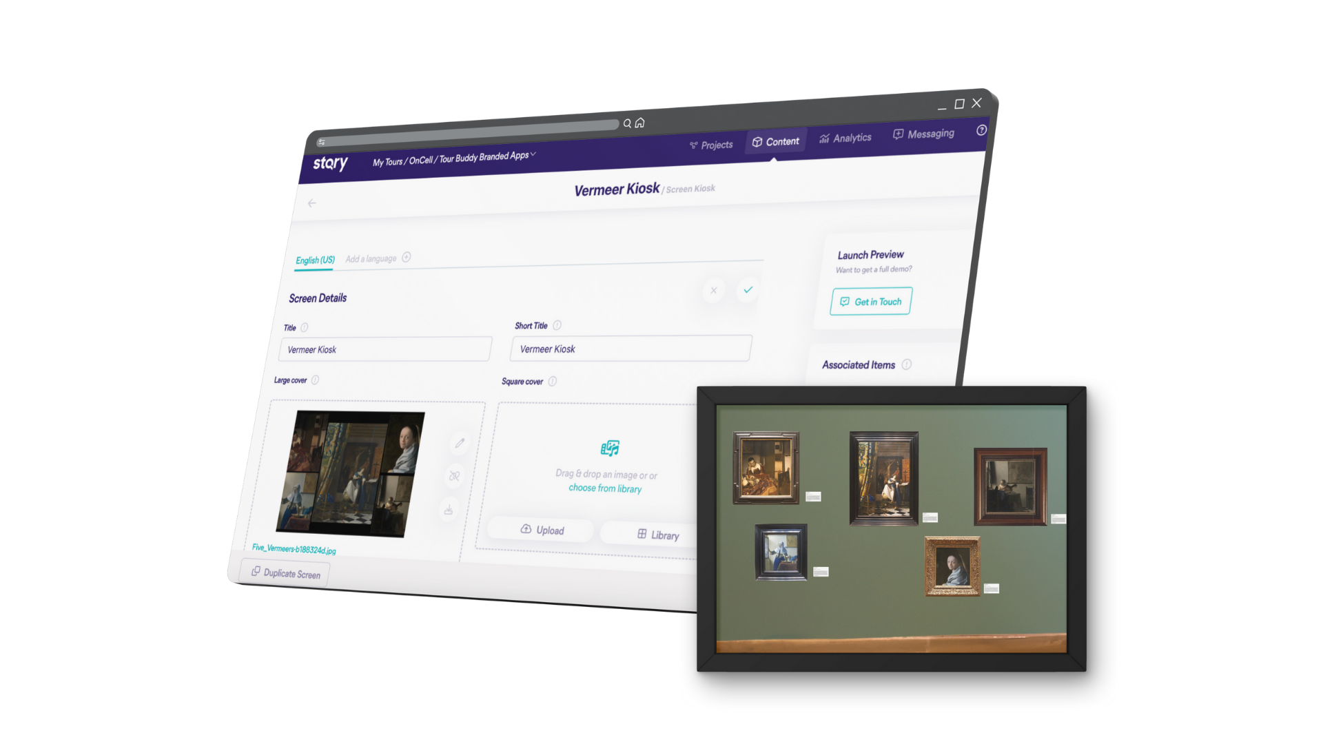 STQRY Kiosk screenshot
